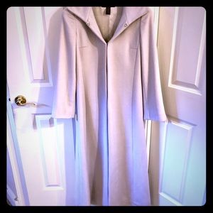 Banana Republic wool blend long coat